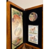 2005 $5 Canadian Wildlife: Deer & Dow- Pure Silver Coin and Stamp Set