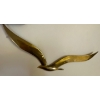 Image 3 : Decorative Metal Art 26x20 Copper Homesteader w/ Brass Seagulls