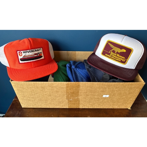 Head Gear - Vintage Sport Caps Trucker Hats & Promotional Wear - 12+ Pieces 