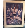 Image 1 : Framed Edmonton Oilers Poster Titled "Captains Legacy Celebrating 20 Years" (1999)