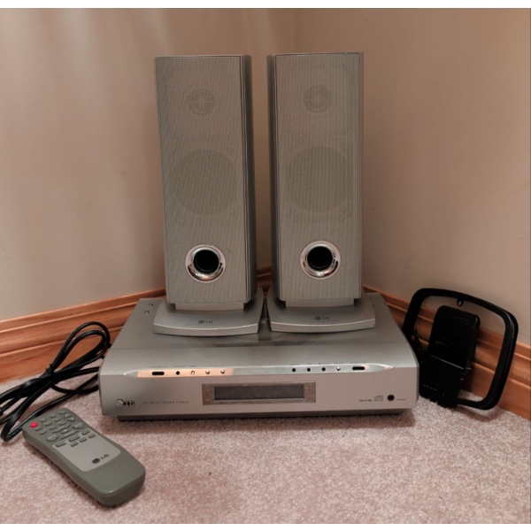 LG Home Theatre Console - DVD/CD/MP3 & AM/FM TUNER