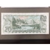 Image 2 : Framed Sequential Canadian Banknotes ($1 to $20) Featuring 1973 Series