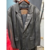Image 1 : Size 60 Peruzzi Firenze Leather Jacket 