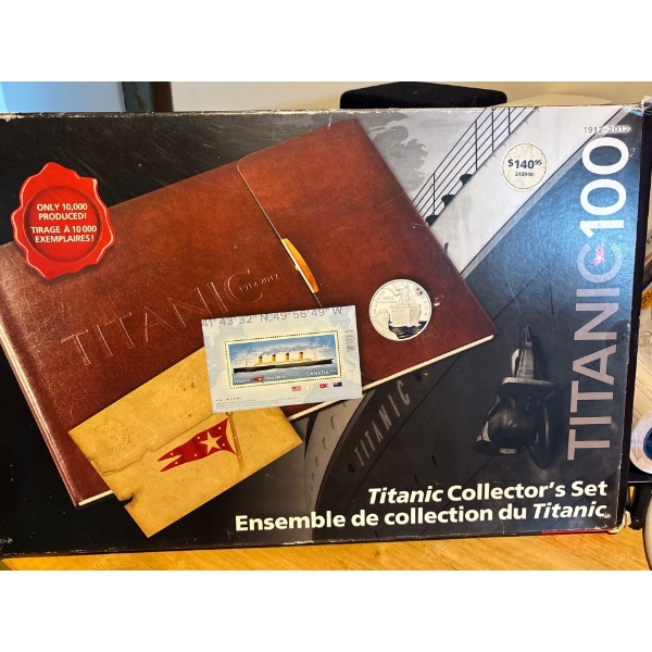 Canada Post - Thematic Collection #175 - 2012 Canada Post limited edition "TITANIC collector's set" 
