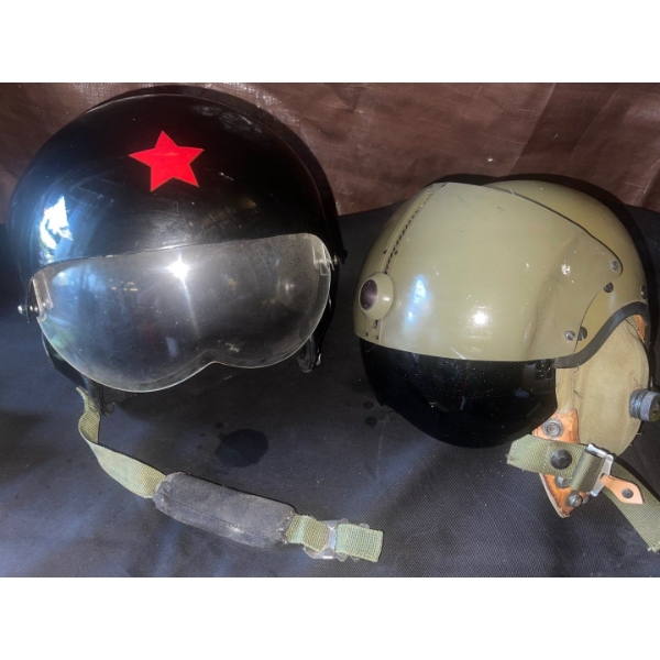 Pair of Collectible Helmets Incl. Centex (Size Sm) 