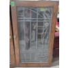 Image 3 : 4 Wooden Framed Brass Handled Doors/Windows W/Hinges All Need TLC