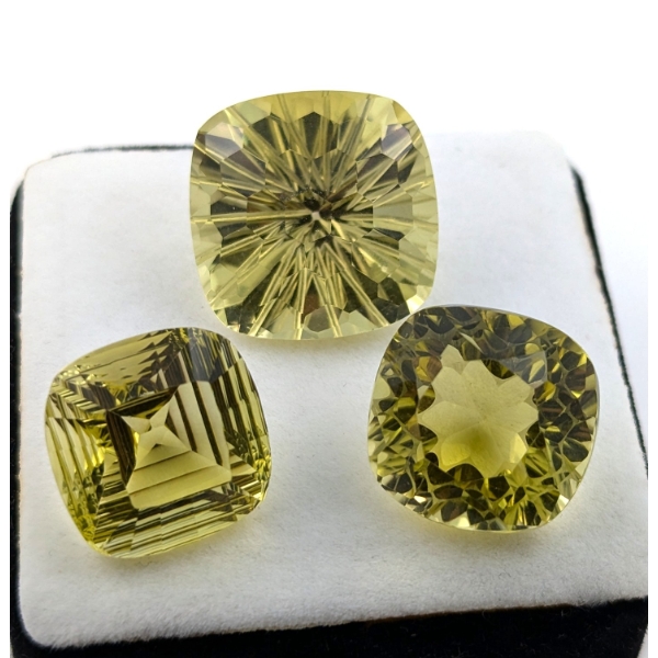 ($12,100 Appraisal) - 67.22 ct Certified Lemon Lemon Quartz gemstone Parcel 