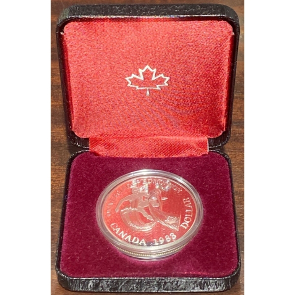 1983 Edmonton Universiade Proof Coin 50% Silver 23.33 Grams