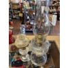 Image 4 : 2 x Clear Glass Oil Lamps