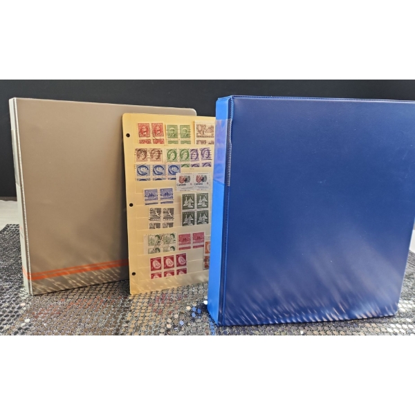  A Mixed Variety Collection of Vintage Canadian Postage Stamp Sheets  