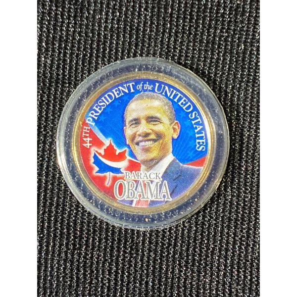 Collectable Coin Commemorating the 44th President of the US-Barack Obama