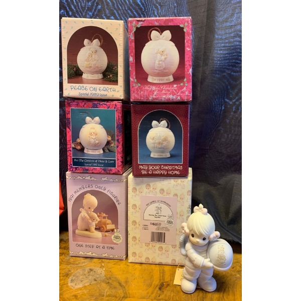 Porcelain Precious Moments Figurines 5T (7 Count)