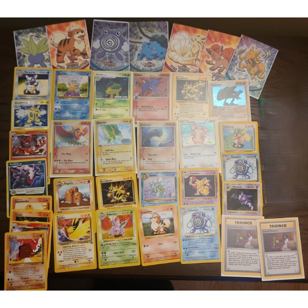 Assorted Pokemon Trading Cards