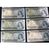 Image 2 : Canadian $1 Bills Consecutive Serial Numbers
