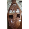Image 3 : Pair of Carvings w/ Pinapple Frame 7 X 18, Mini Plastic Surfboard 18 x 5 and More!