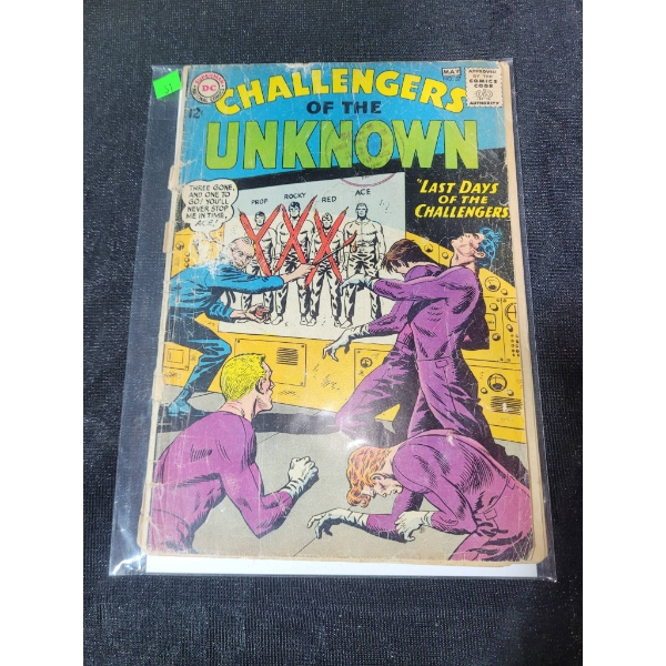 Challengers of the Unknown Comic No. 37, May Edition