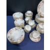 Image 2 : Minton "Ancestral Wreath" China Set 12 Place Settings plus Serving Pieces and extras