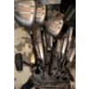 Image 3 : Vintage Golf Bag w/Golf Club Set  Golioth Mirage Clubs & Irons