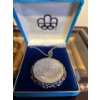 Silver 1976 Olympic $10 Coin & Necklace Silver 