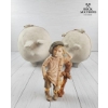 Image 6 :  Collection Of  Ceramic Figurines, Likely Depicting Children With Pigs And Dogs, 
Two Big Pig ( Pott