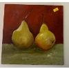 Image 1 : Joanna Drummond Oil On Board Pears 10 x 10