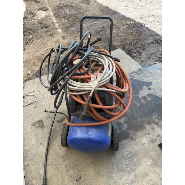 Campbell Hausfeld 5 HP Air Compressor with Hoses and Accessories