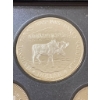 Image 2 : 1985 Royal Canadian Mint Proof Coin Set, 7 Coins, Commemorative National Parks Dollar