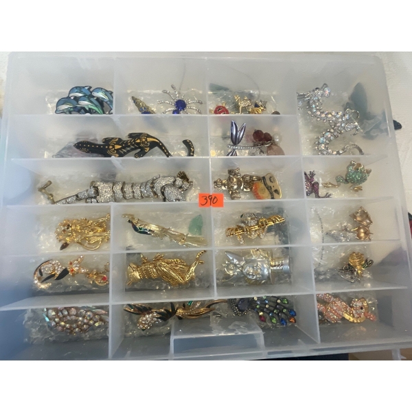 Over 20 pieces of Costume Jewelry. 