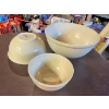 Image 3 :  Set of 3 Friends of Medalta Bowls. New condition. Measurements in photos. 