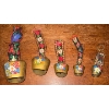 Image 1 : Vintage Swiss Brass Cow/Goat Bell Collection (4"Tall Is Largest)