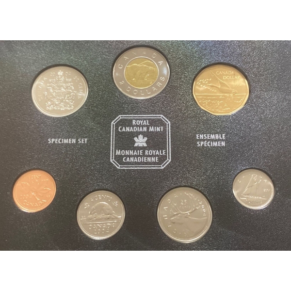 2004 Canadian Specimen Set