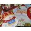 Image 3 : Holiday Tableware Includes: Plates, Glasses and Golden Cutlery