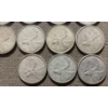 Image 4 : Canadian 25-cent Pieces 80% Silver 64.13 Grams