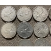 Image 2 : Canadian 25-cent Pieces 80% Silver 64.13 Grams