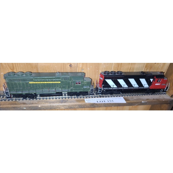 Model Diecast Locomotives CN 4614 & 4651