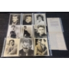 Image 1 : Assortment of Vintage Autographed Headshots from Various Actors #3