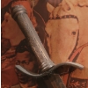 Image 2 : Pair of Metal Decorative Swords - 34L Each 
