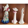Image 3 : Various Figurine Collection Incl. Lovely Red Intricate Wine  Class 