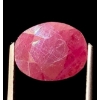 Image 2 : ($9,750 Appraisal) - 6.5 ct Certified Red Ruby gemstone 
