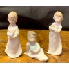Image 1 : LLADRO Porcelain 3 Piece Set 'Christmas Morning' 3T 
