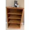 Solid Book Shelf 26x14v33 w/ Assorted Decor