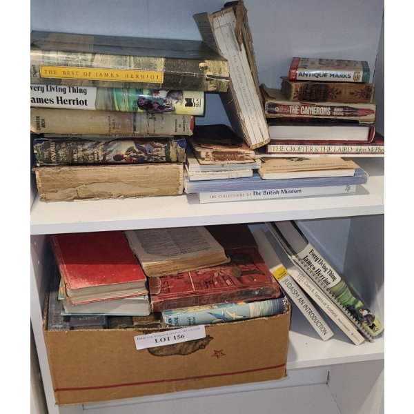 Asst Books Incl: James Herriot 