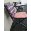 Image 3 : Outdoor Bistro Patio Table 27" Diameter, 27 h, Chairs 15 w, 33 h, 17 d  