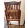 Image 3 : Sturdy Teak Folding Chair 