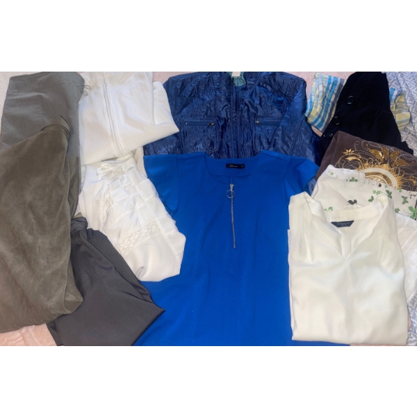C26 Blue Dress Jacket & More Ladies Size 8 or M