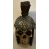 Image 2 : Roman General Maximus the Gladiator Helmet Centurion Skull Statue & Multiple Skulls 12"t 