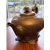 Image 6 : Aluminum Soup Tureen Made in Italy (12W), Vintage Pewter Pitcher (Bent), Vintage Teapot 