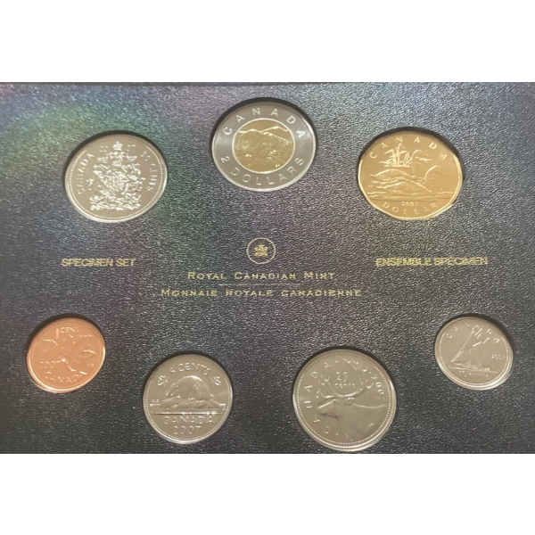 2007 Canadian Specimen Set