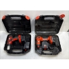 Image 1 : Black&Decker 14.4v & 12v Drills with Cases and Chargers