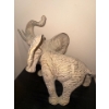 Image 4 : Vintage Elephant Statue - Art Pottery 20"Long 
